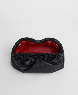 Oversized Cloud Clutch Black