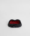 Mini Cloud Clutch Black/Flamma