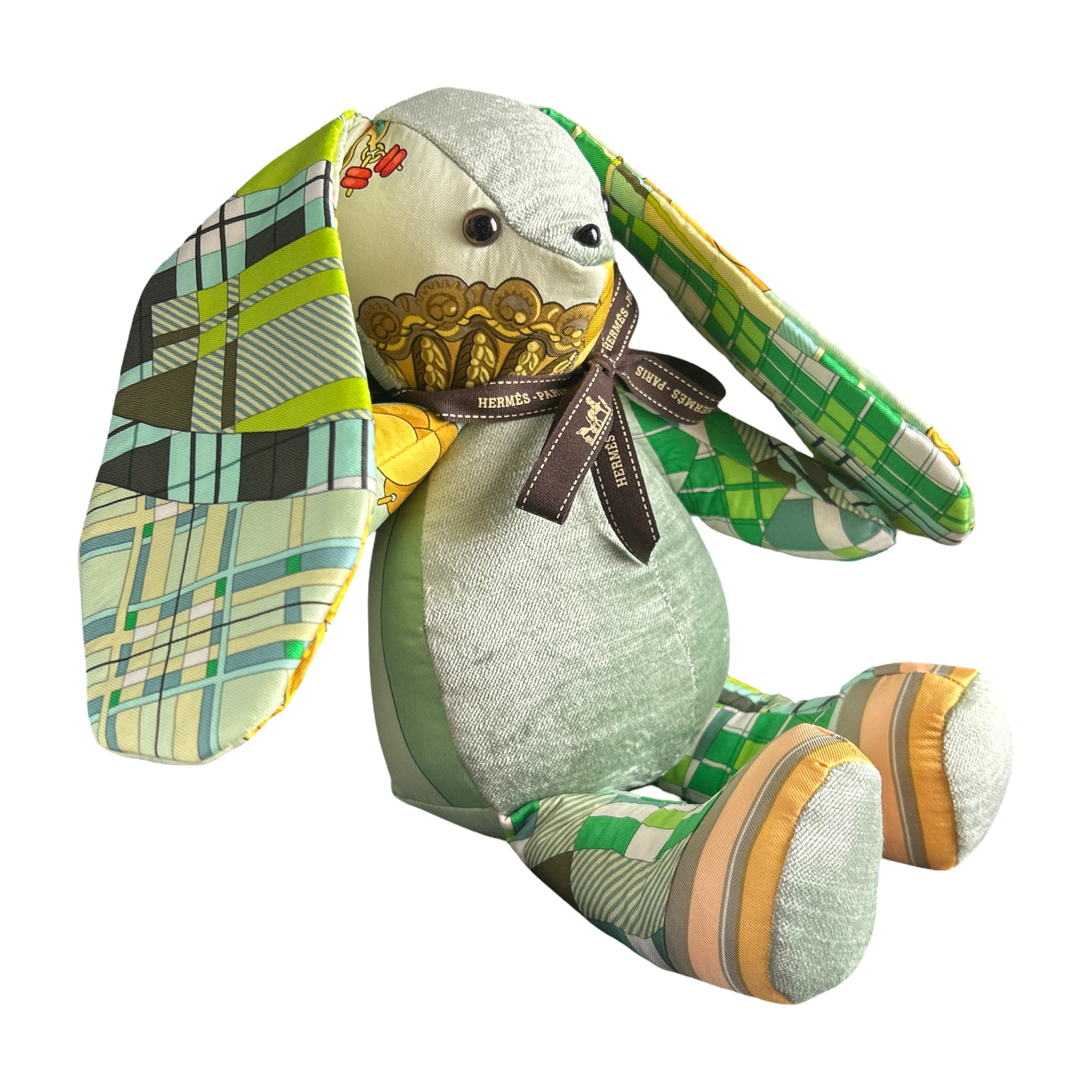 Hermes Kosmima Scarf Patchwork Bunny 