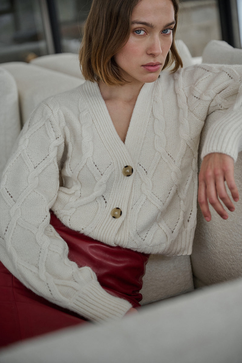 Fara Cardi – Ivory