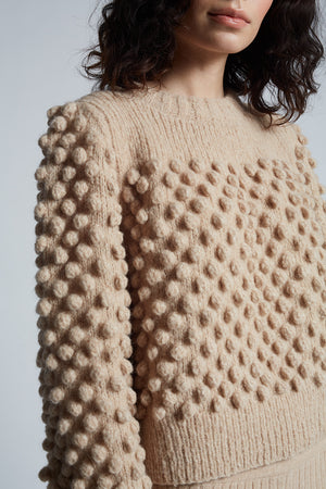 Camila Sweater – Pale Camel