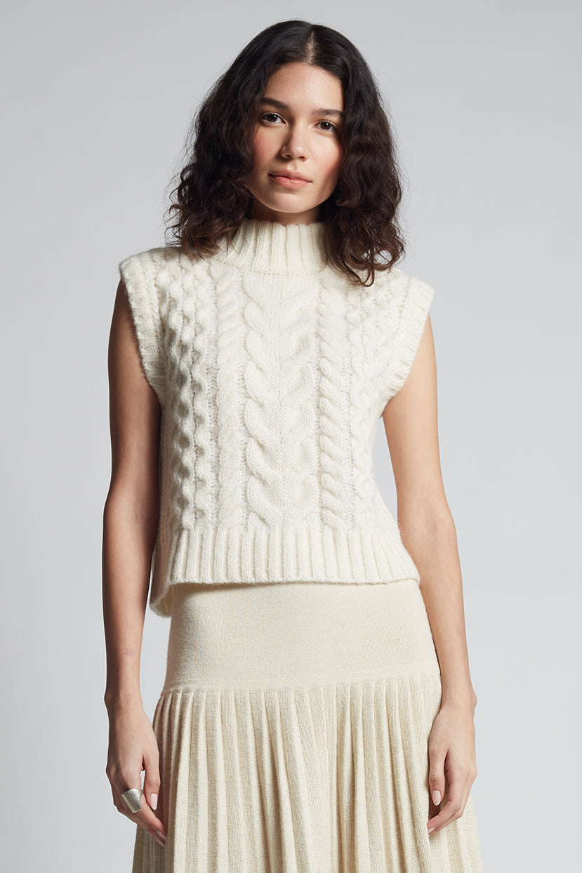 Eleven Six Ada Tank in Ivory