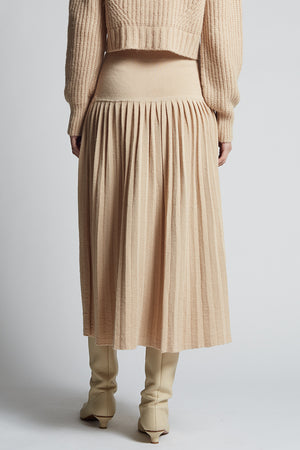 Lea Skirt – Pale Camel