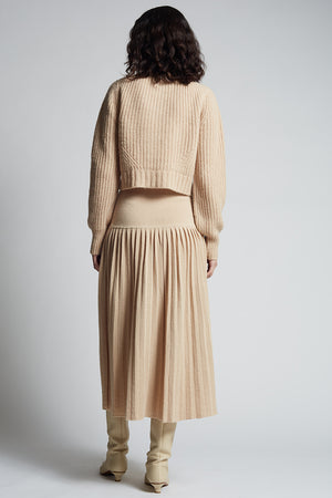 Lea Skirt – Pale Camel