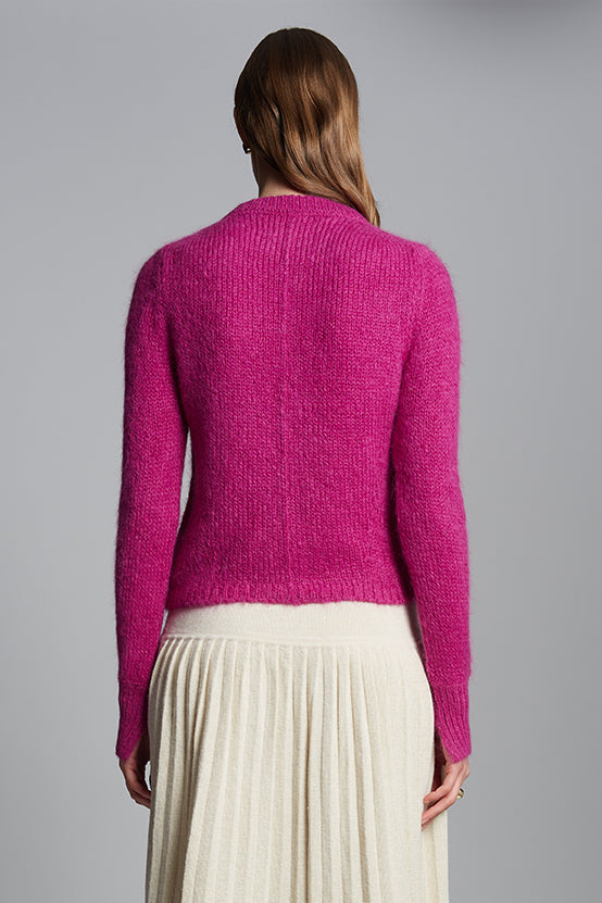 AVA SWEATER - FUCHISA
