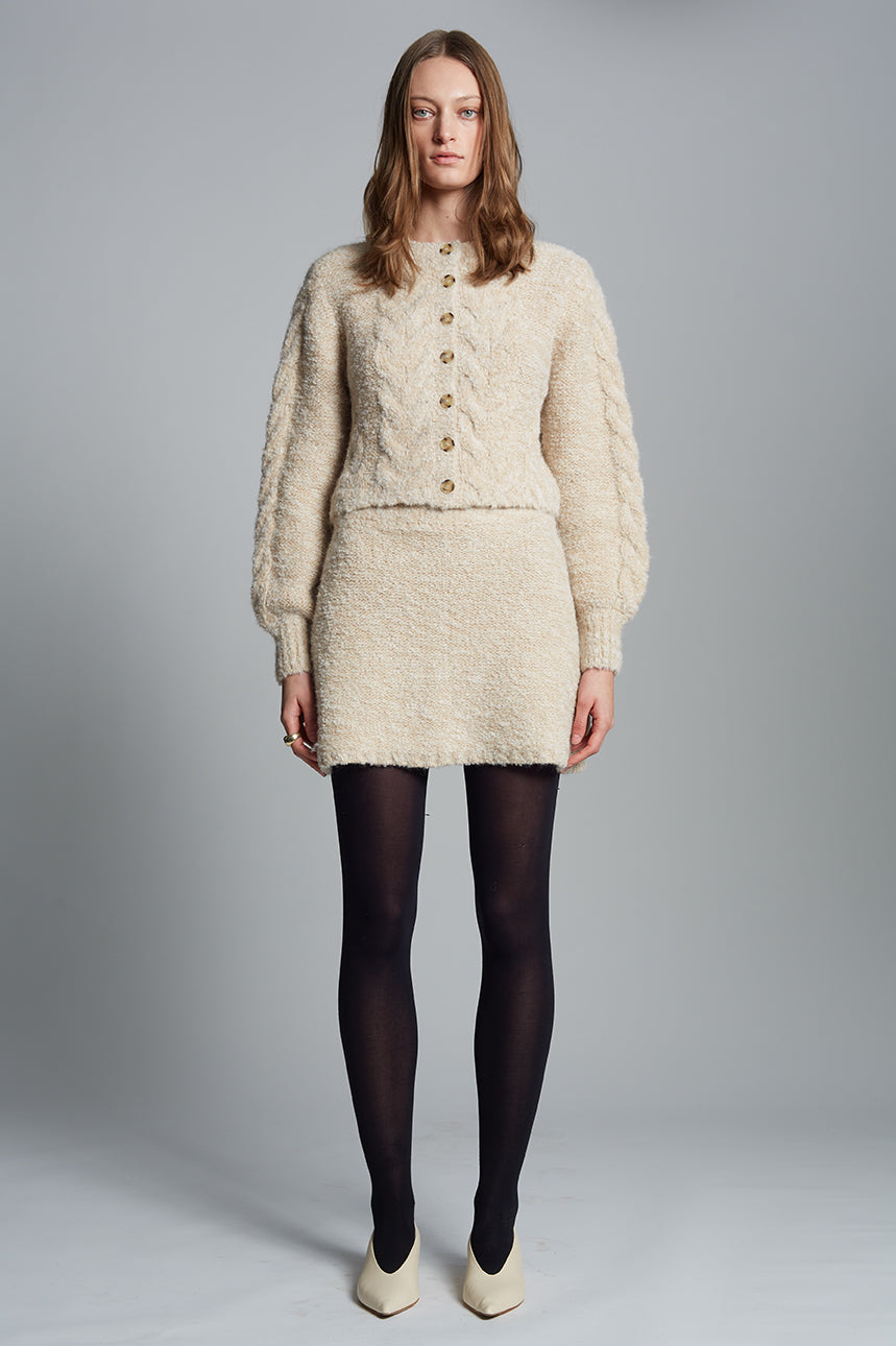 ISLA TWEED MINI SKIRT