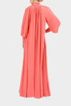 Magnolia Coral Maxi Gown