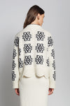 Sienna Sweater Ivory & Black