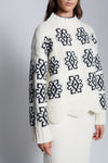 Sienna Sweater Ivory & Black