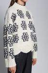 Sienna Sweater Ivory & Black