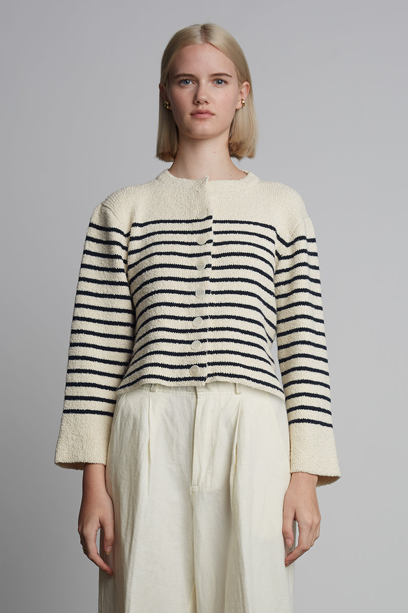 Faye Cardi -Ivory/Navy