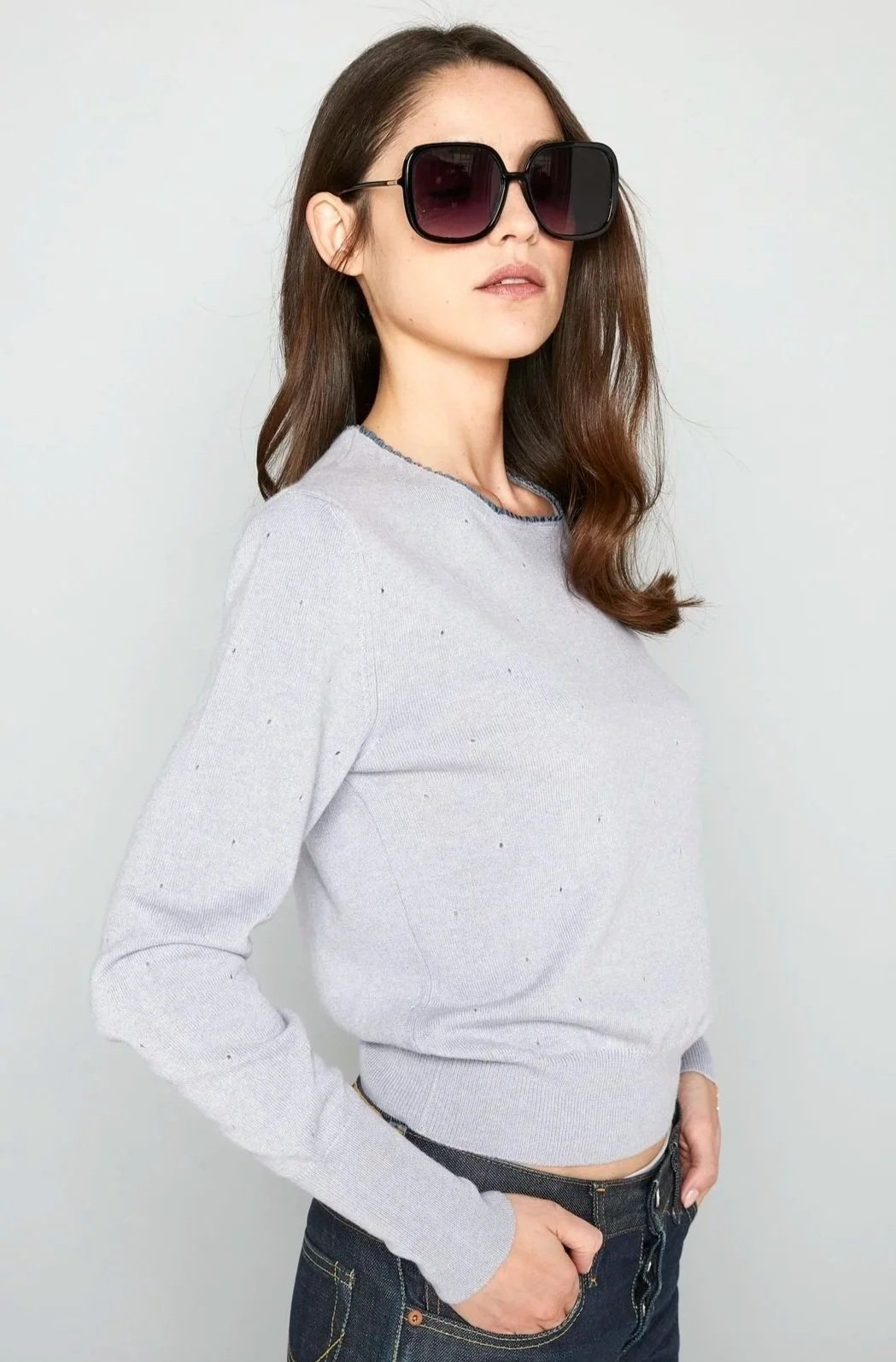 GREENWICH SWEATER GREY