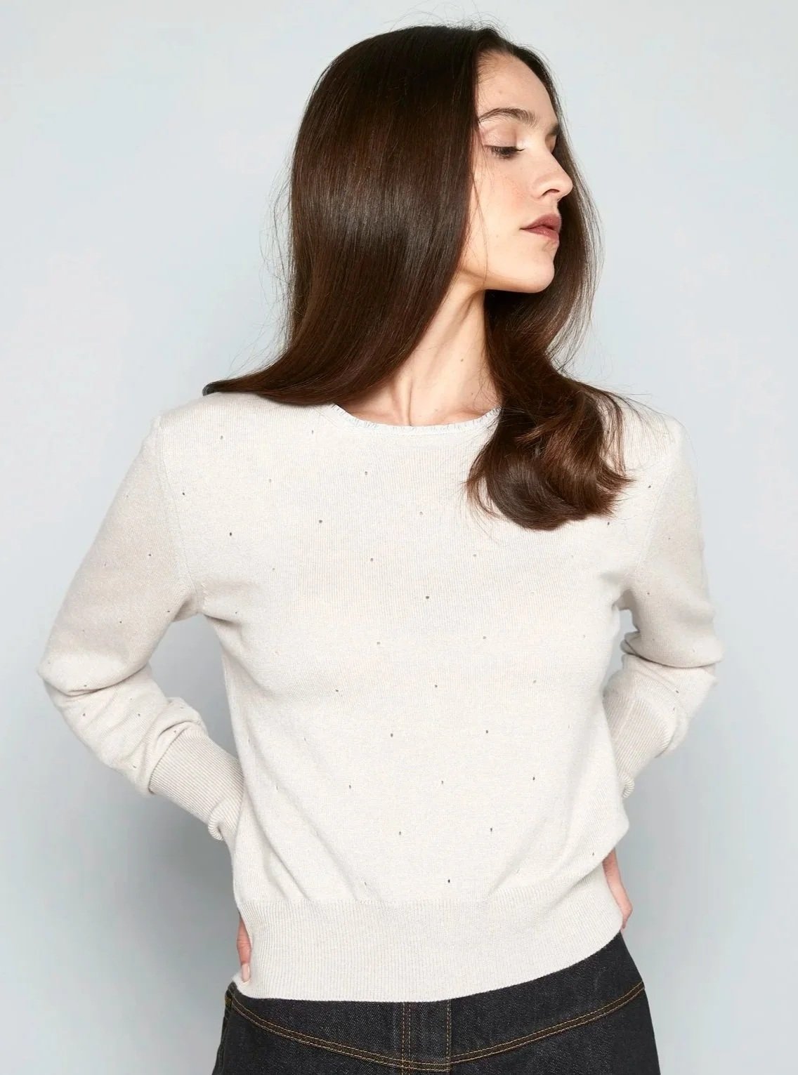 GREENWICH SWEATER BEIGE