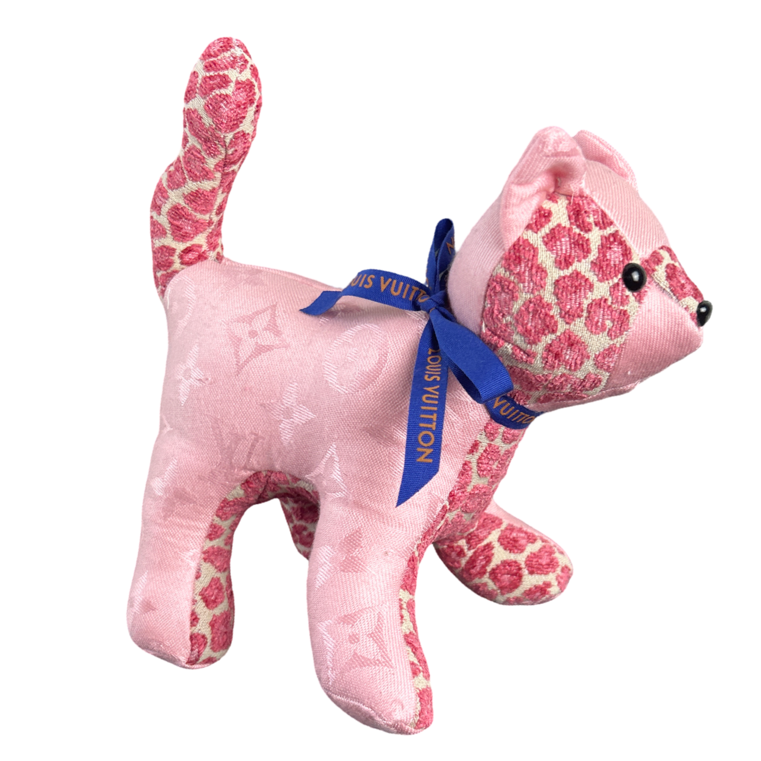 Louis Vuitton LV Monogram Scarf Patchwork Kitten at Vintage Luxe Up