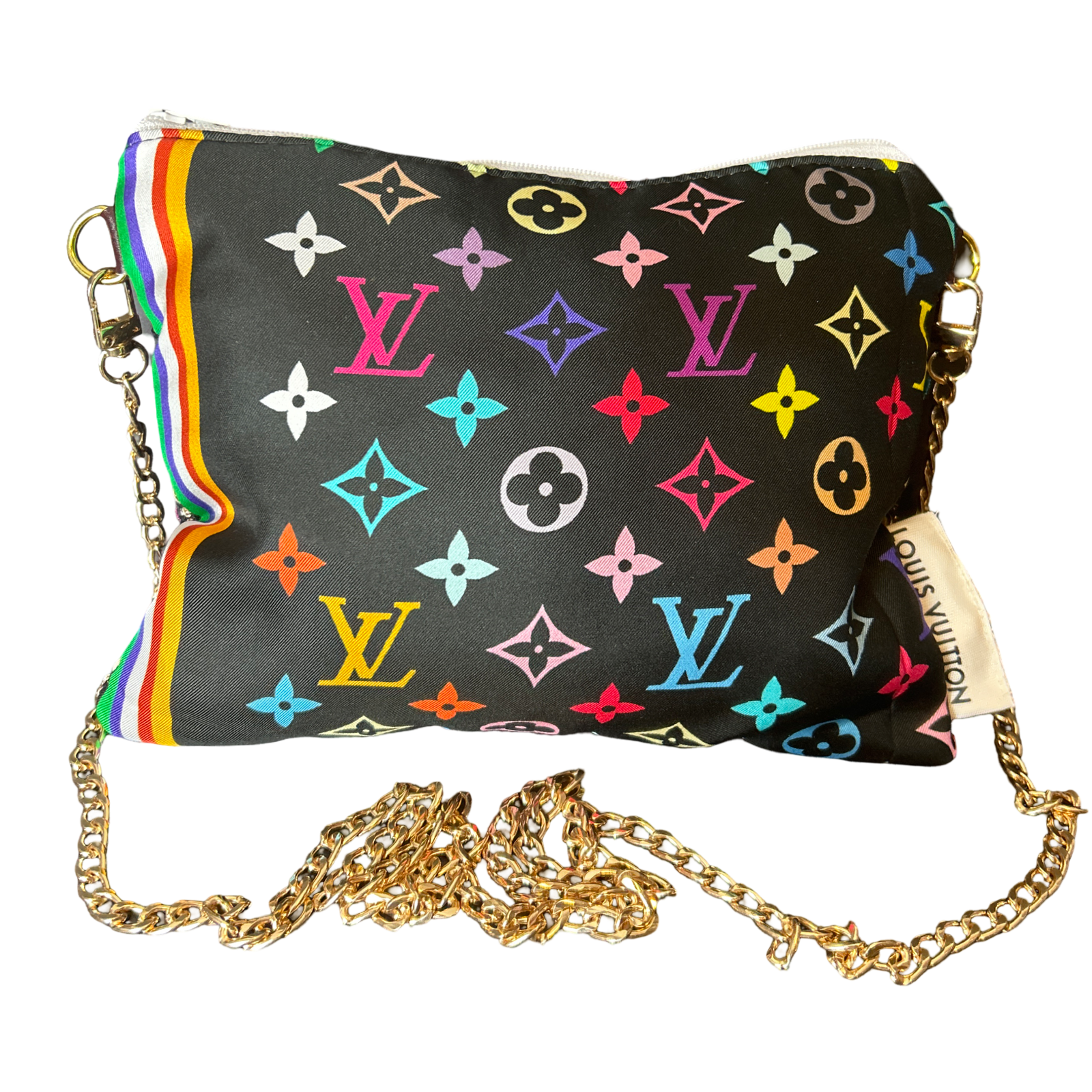 Louis Vuitton LV Monogram  Scarf  | Louis Vuitton Crossbody Bag