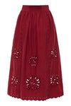 Larissa Skirt Red Rose