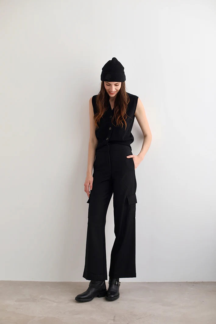 Wool Pant Lion Black