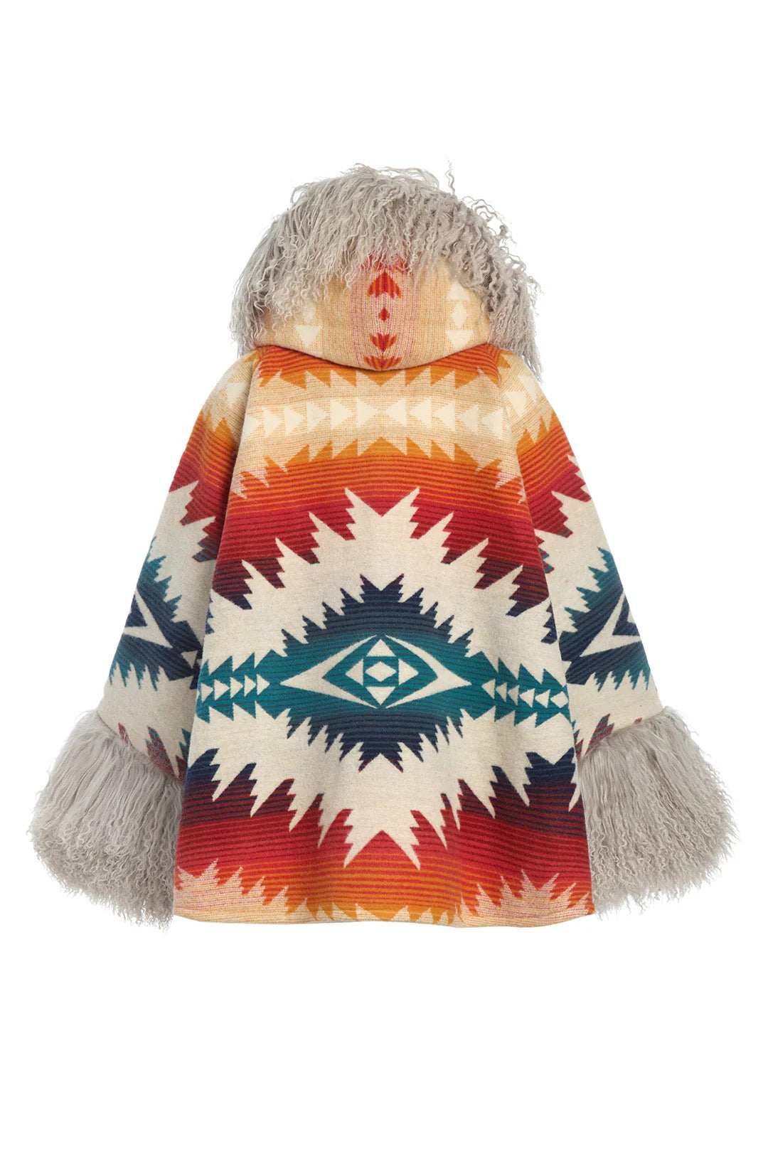 SUNSET PASS SHEARLING CLOAK