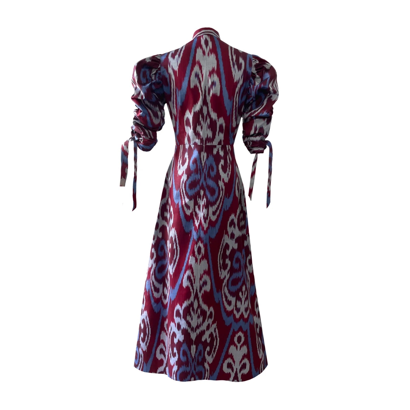 WINE CANDELA DRESS
