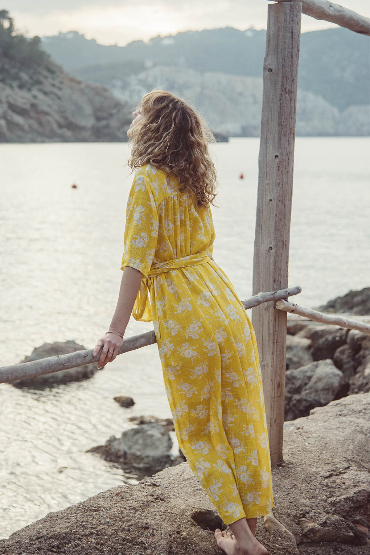 KARINE ANKLE LENGTH DRESS