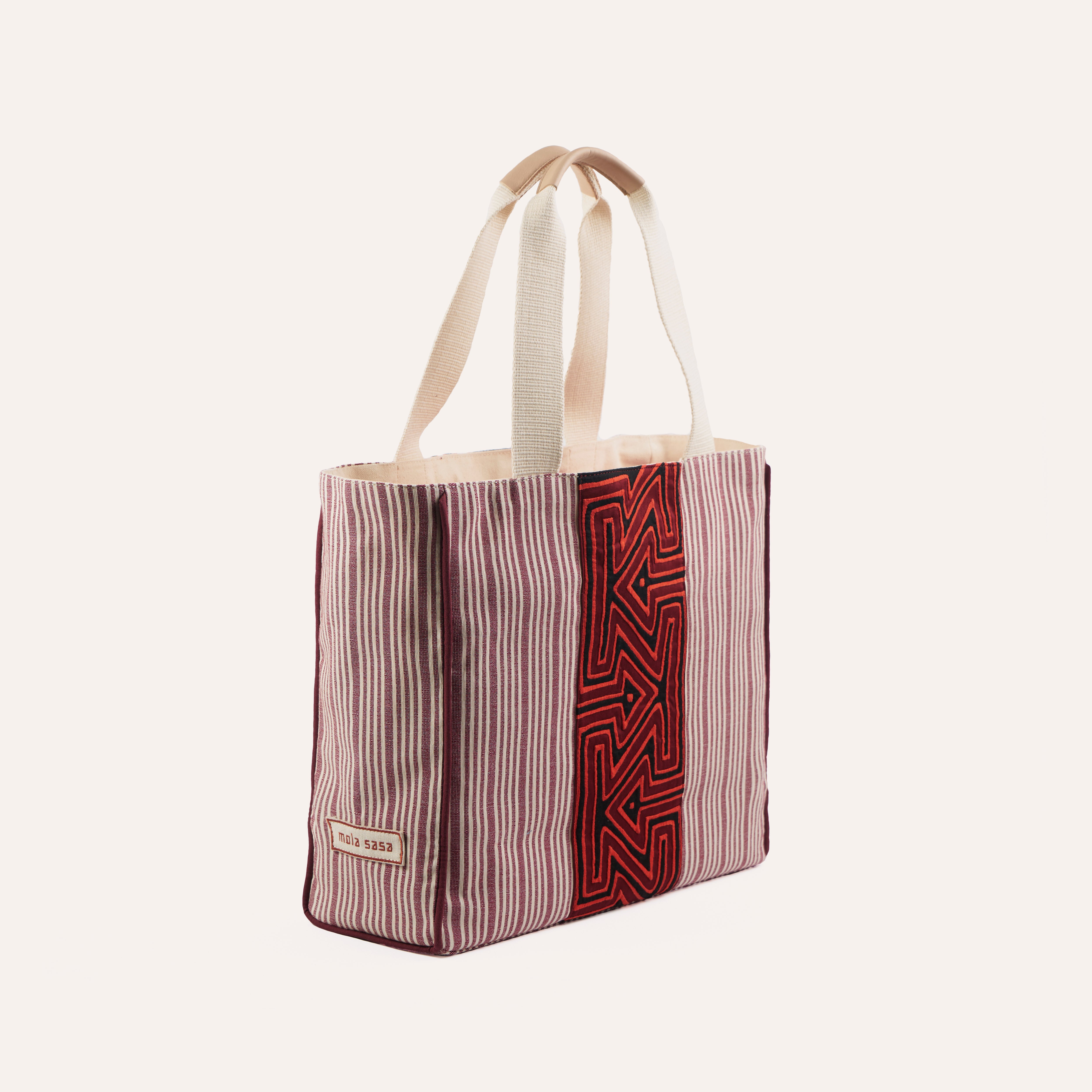 Kuna Tote - Burgundy