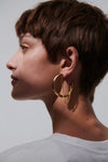 Miley Hoops Gold