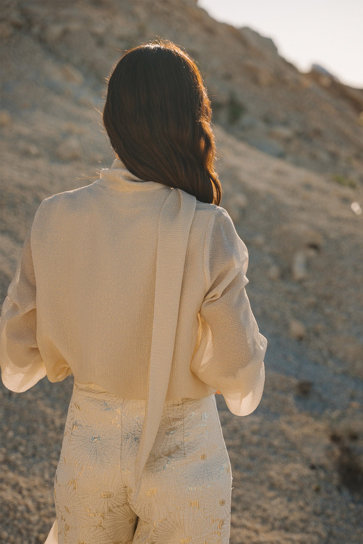 MATHILDA BLOUSE I GOLD