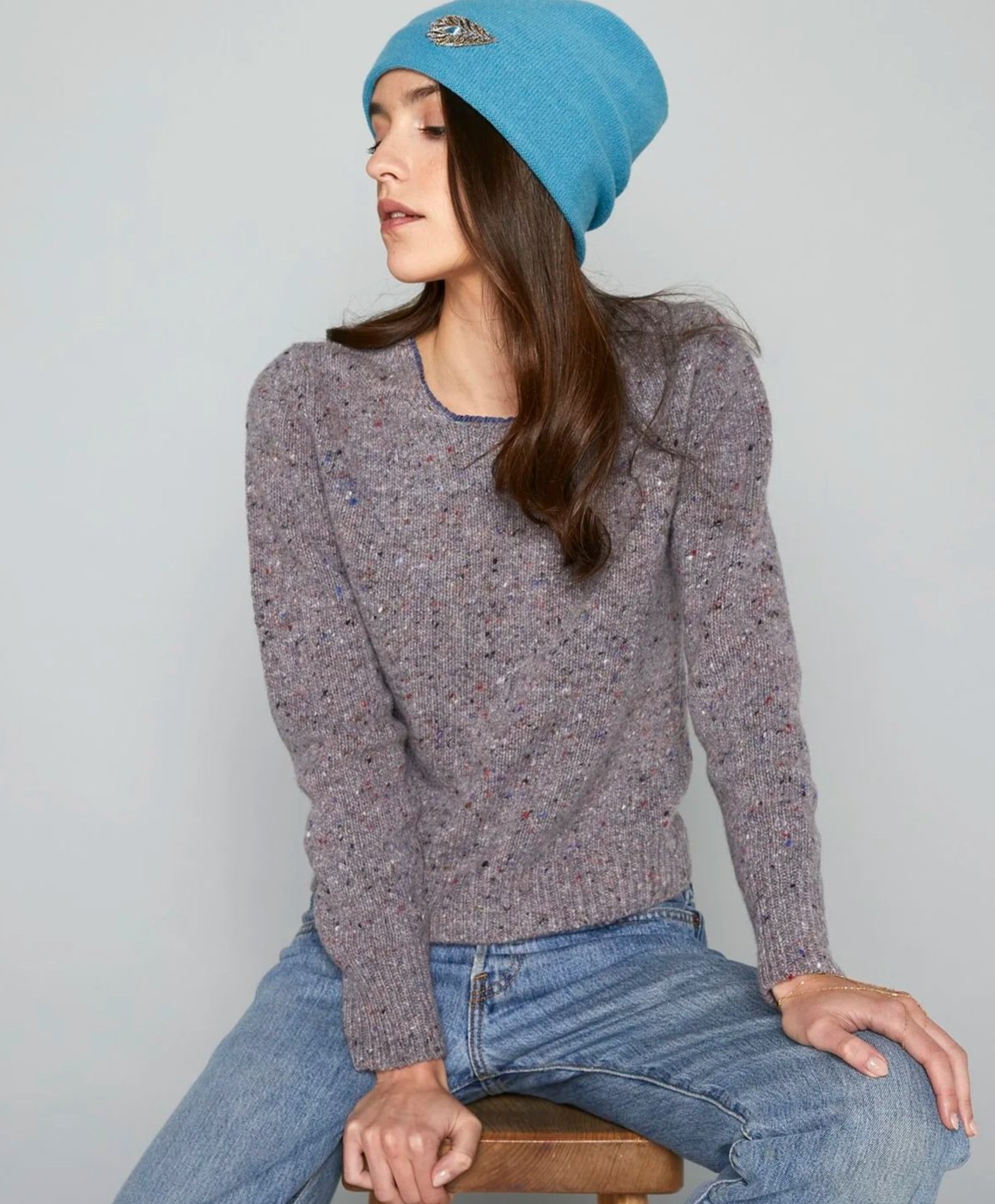 NEWPORT SWEATER IN GREY