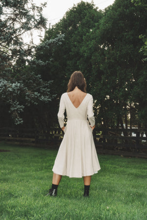 Palosanto Dress Ivory