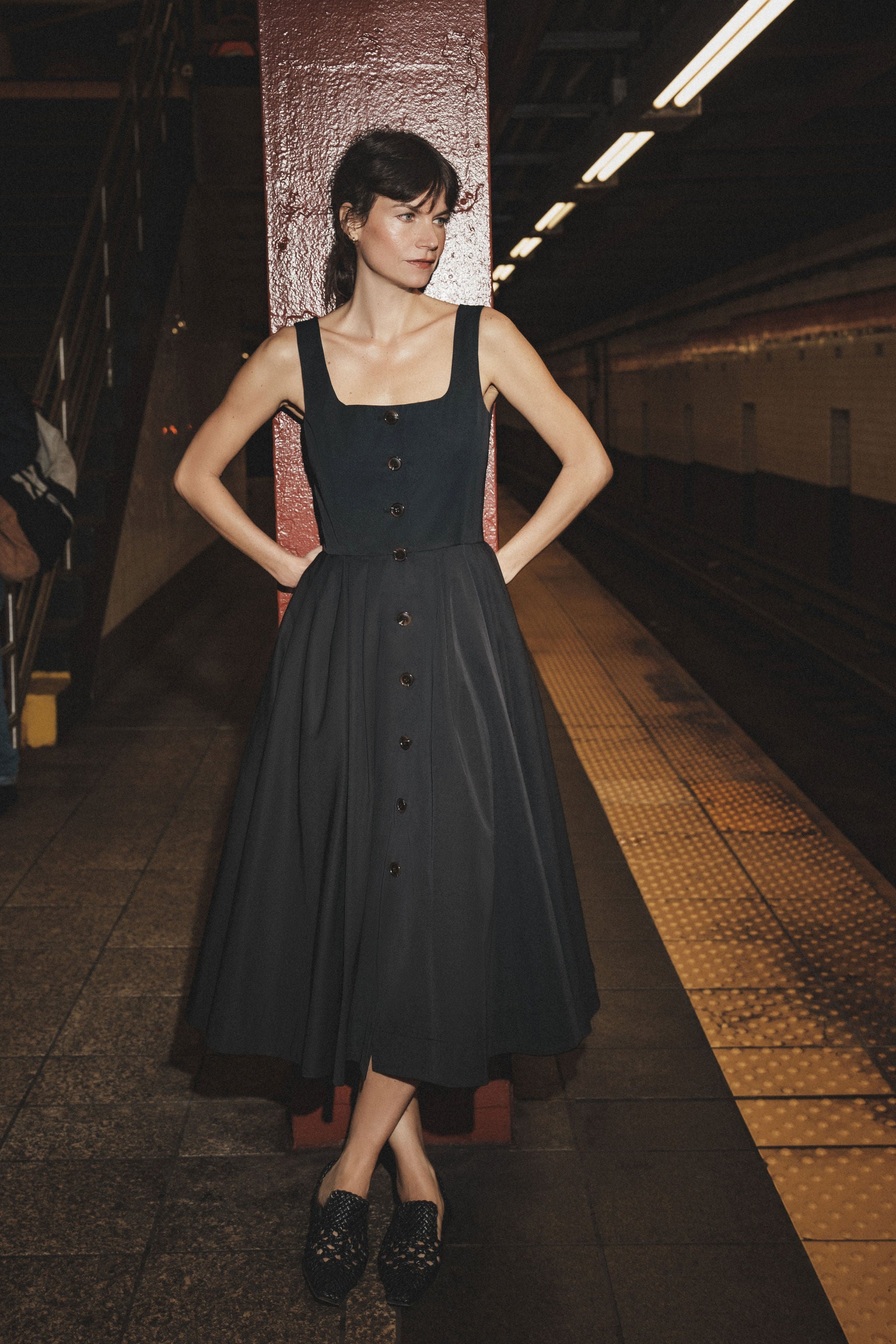OCOTILLO DRESS - BLACK