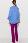 Petra Shirt - Indigo Blue/White Stripe