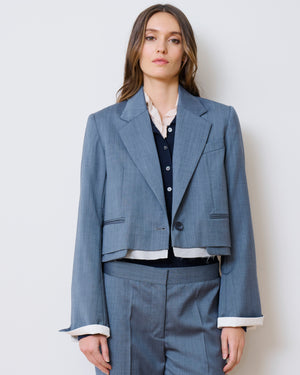 The Cocktail Blazer-Gray