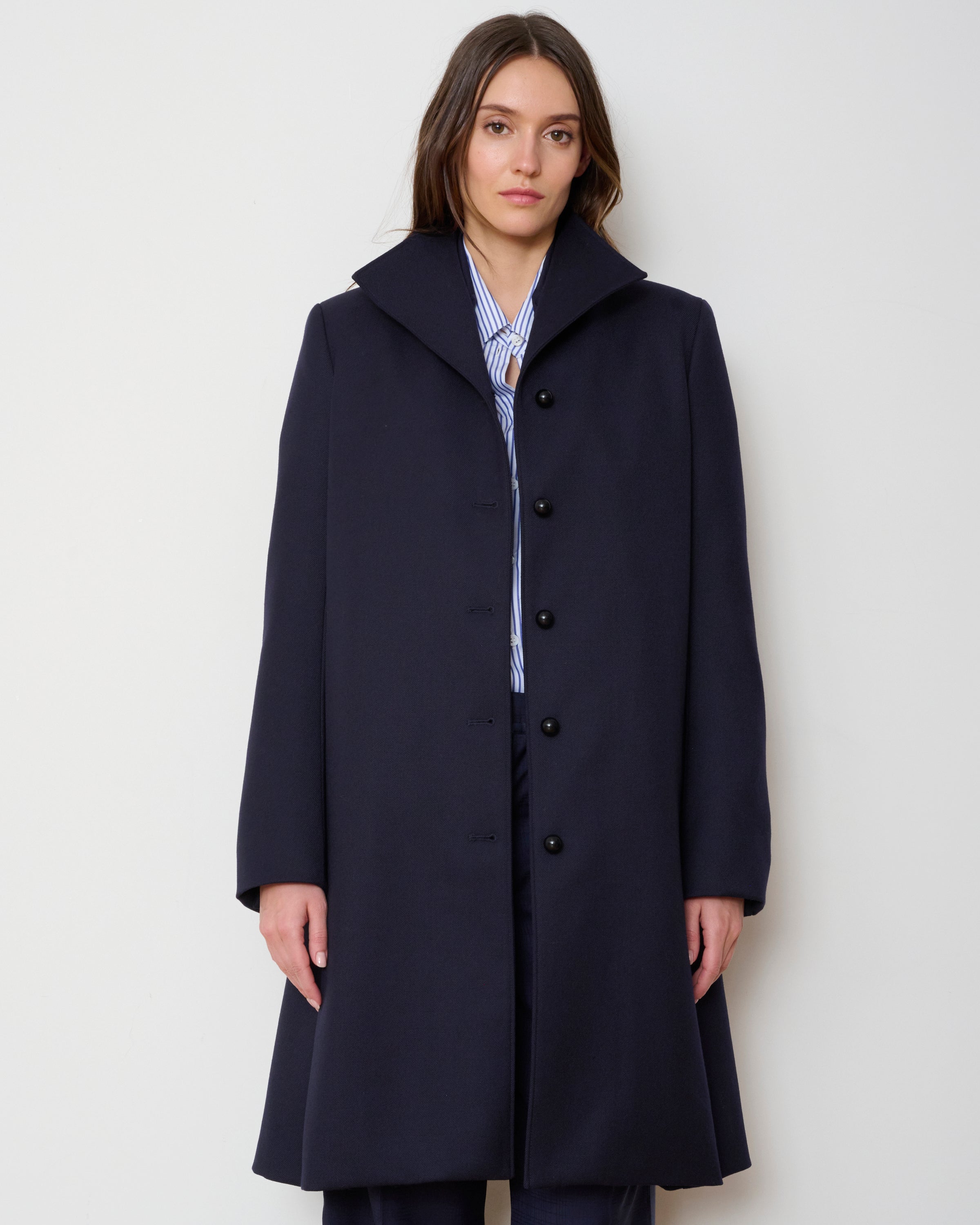 Gatsby Coat - Navy