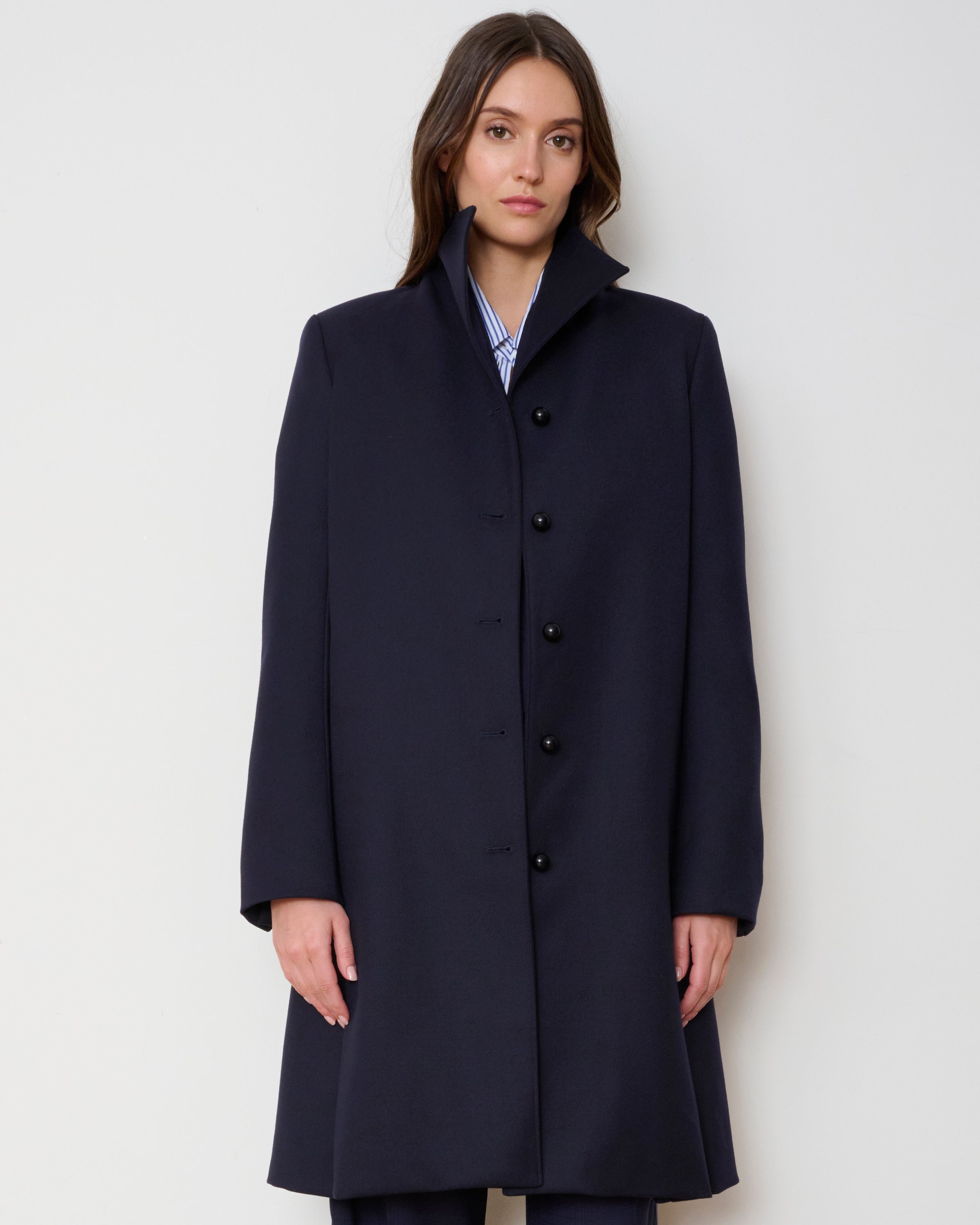 Gatsby Coat - Navy