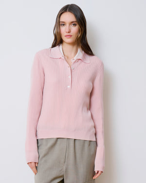 The Smart Polo- light pink