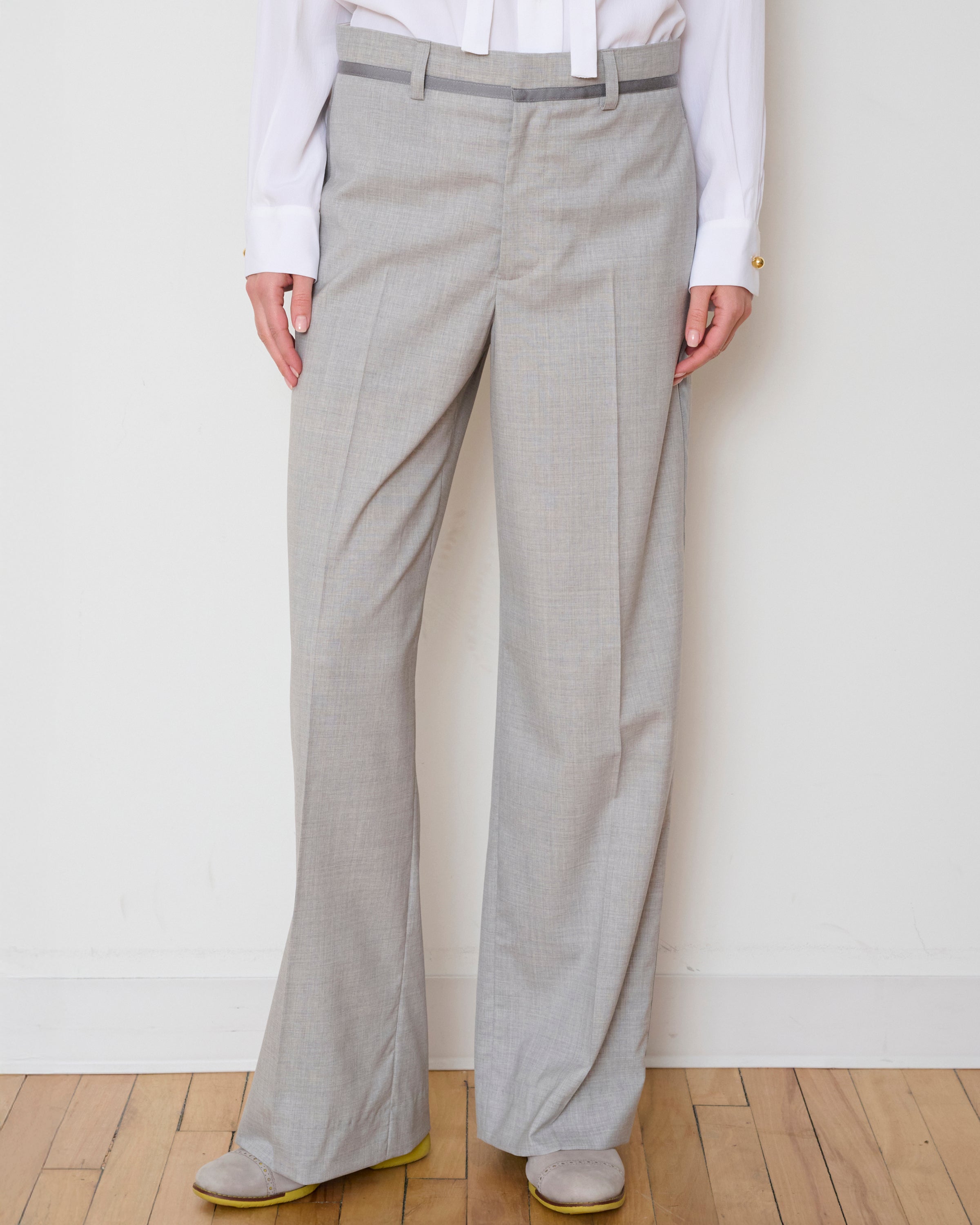 Tuxedo Trouser - Cloud Grey