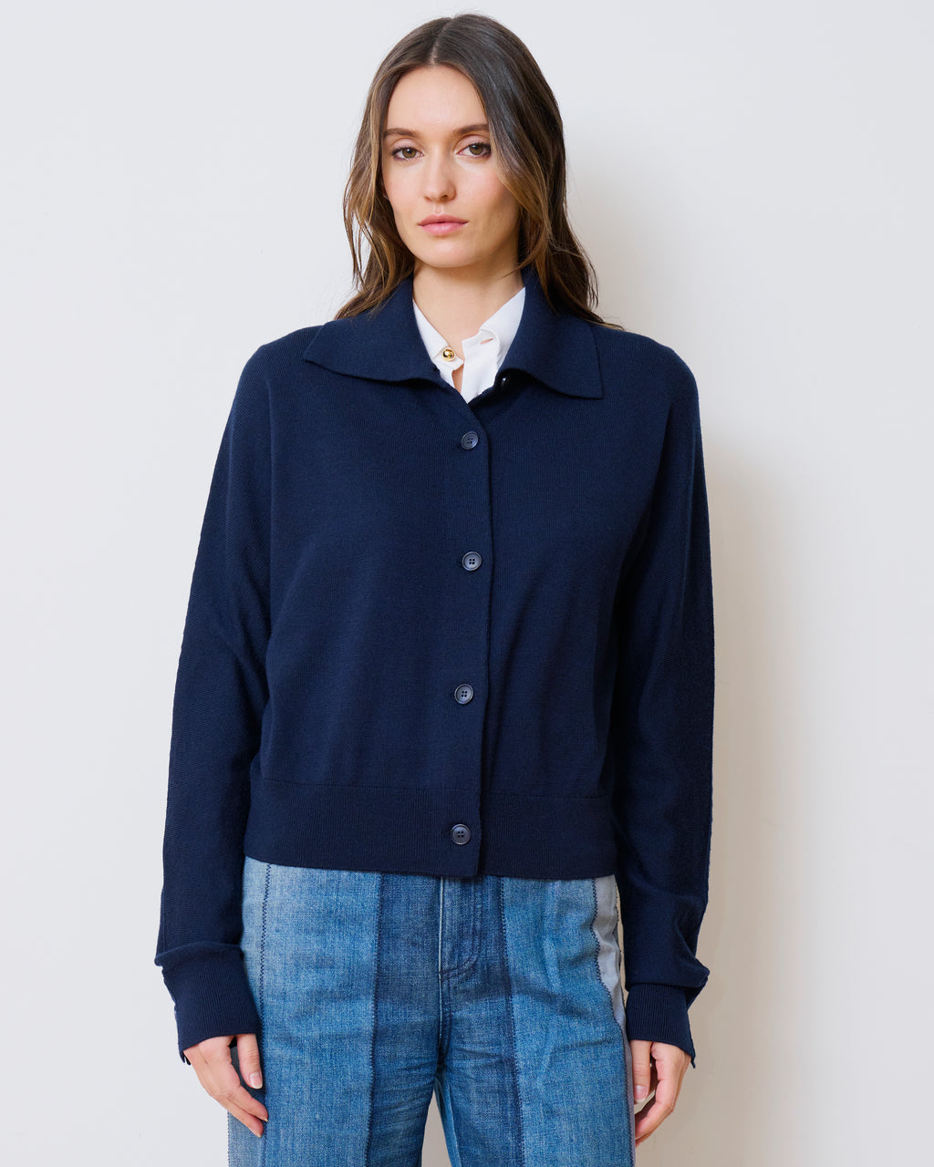 The Social Cardigan Navy