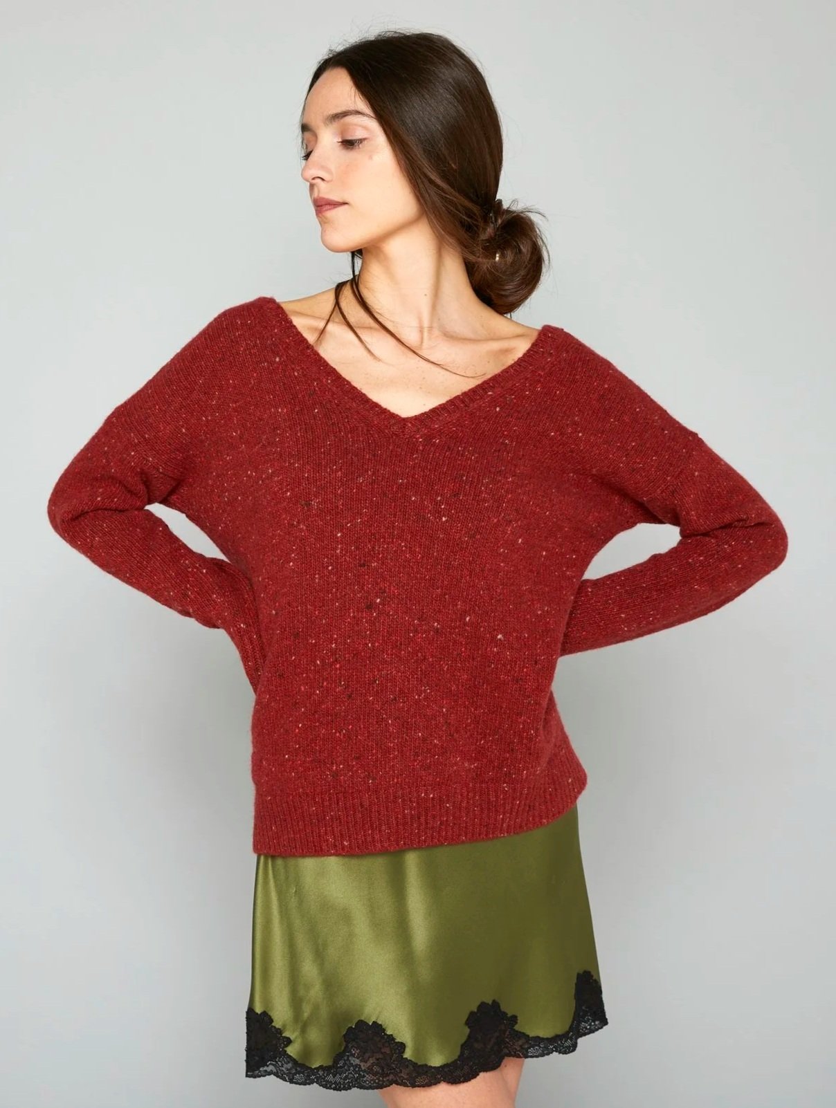 SIENNA IN RED