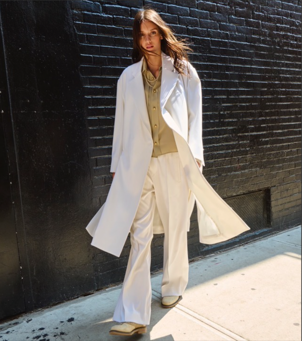 The Outside Overcoat-Ivory