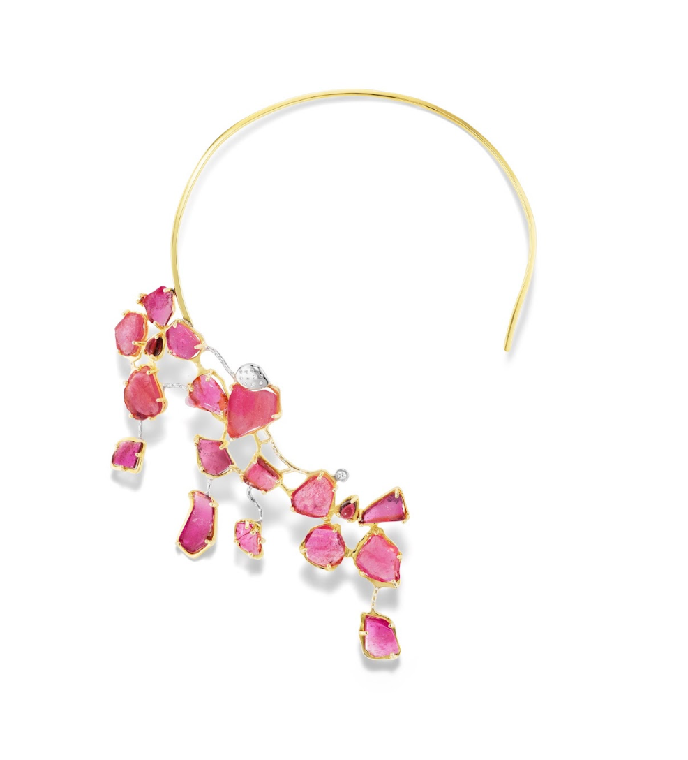 M FLOWERS NECKLACE
