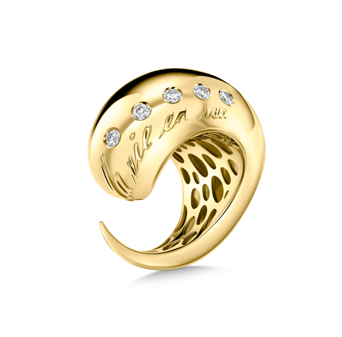 TEAR DROP RING