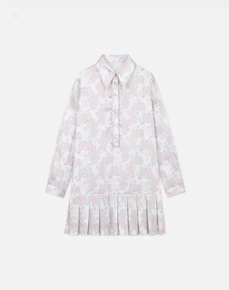 THE FLAPPER DRESS - SILVER MULTI
