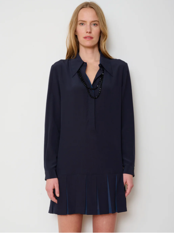 THE FLAPPER DRESS - MIDNIGHT