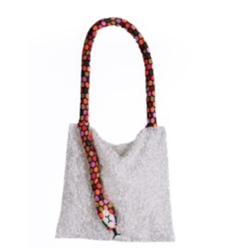 SERPENT BIG BAG - WHITE, SILVER, RED, ORANGE, PINK