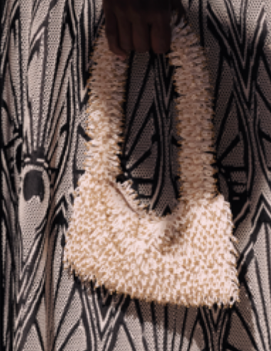 NINA BAG - CREAM, GOLD