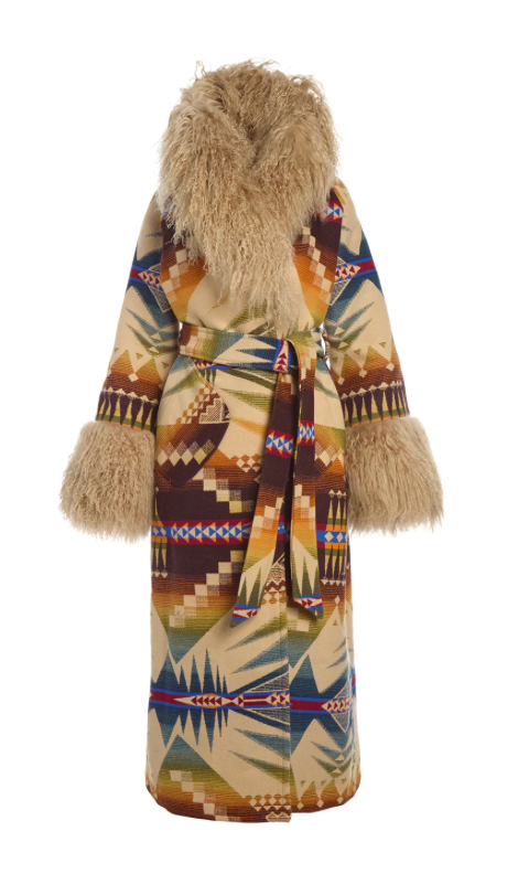 MYSTIC LAKES SHEARLING DUSTER