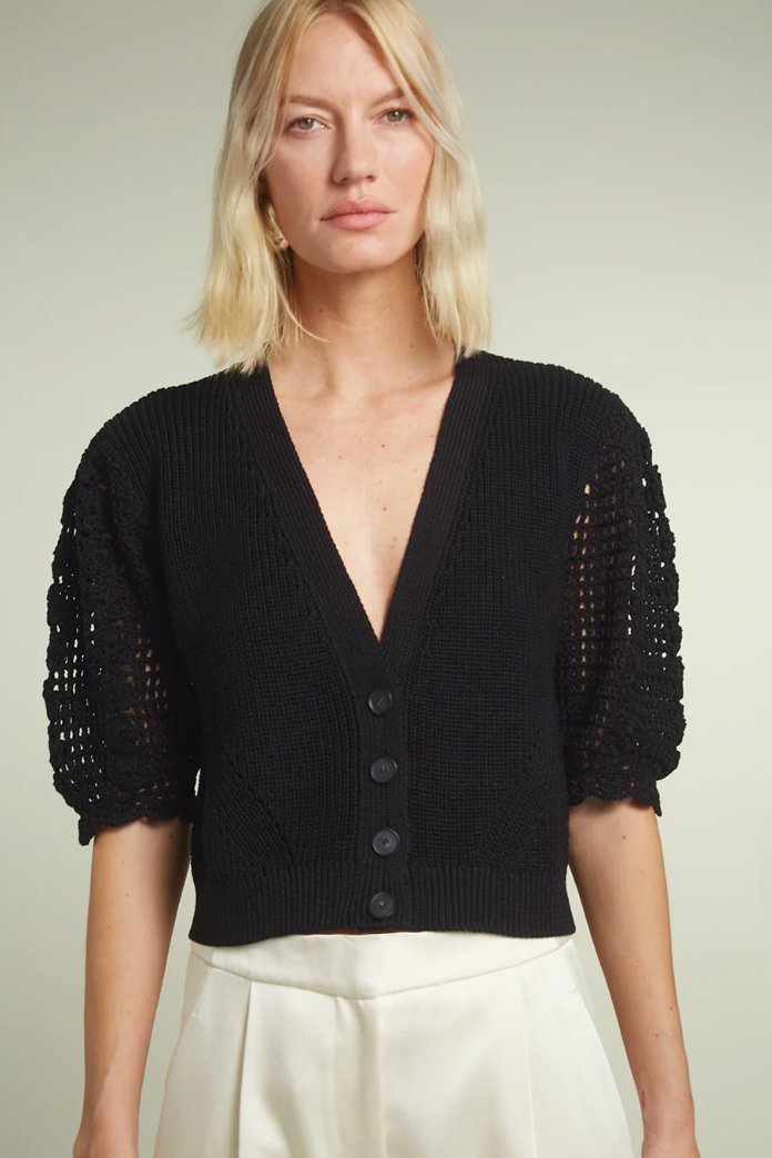 SHIRA CARDI I BLACK
