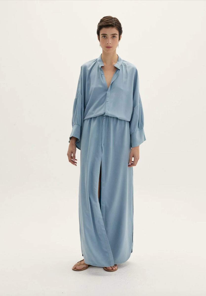 MANANTIAL DRESS - BLUE