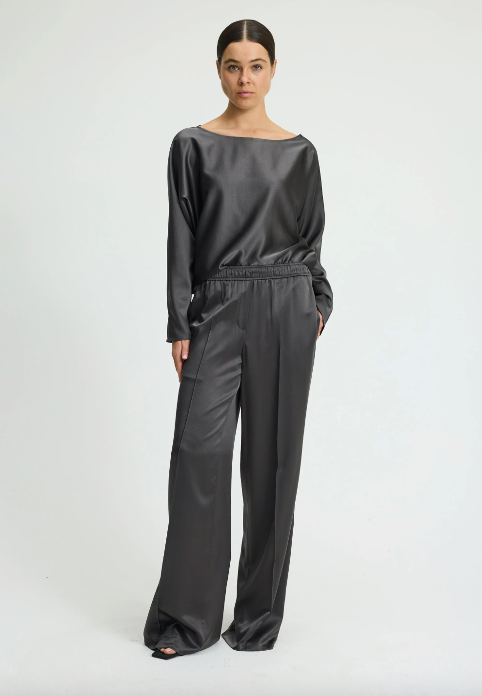 LAUREN PANT - Slate grey