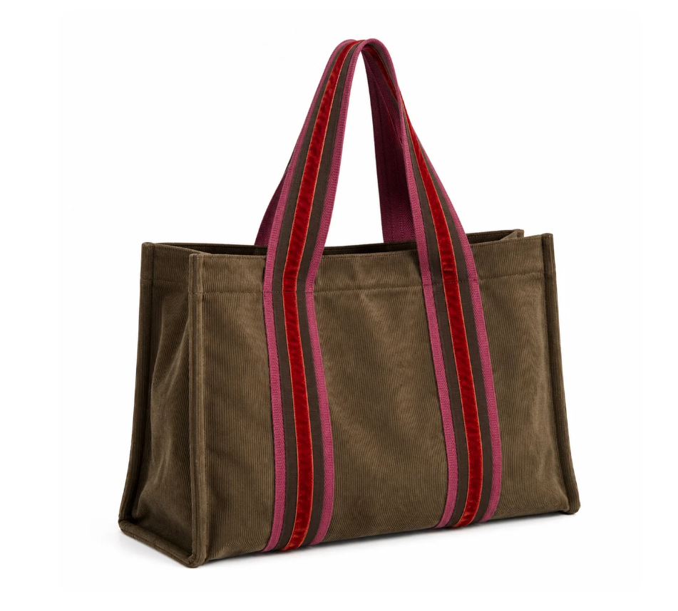 THE M TOTE - OLIVE GREEN